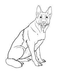 Fish coloring page dog coloring book german shepherd colors baby dogs animal coloring pages puppy coloring pages cute dogs black labs dogs dog coloring page. Free German Shepherd Coloring Page