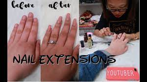 nails extensions experience gel