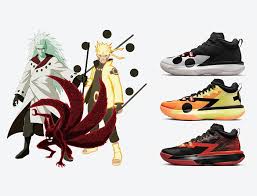 naruto x jordan zion 1 sneakers 3