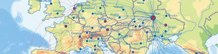 Air Routes Map Ukraine International Airlines Uia Denmark