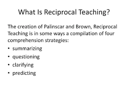 ppt what is reciprocal teaching