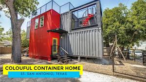 Our discounted san antonio attraction tickets include seaworld & aquatica, six flags fiesta texas, schlitterbahn, riverboat tour, the san antonio zoo, natural bridge caverns, tower of the americas. Shipping Container Home In St San Antonio Texas Youtube
