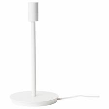Ikea Skaftet Table Lamp Base White