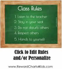Free Editable Classroom Rules Poster Customize Online Then