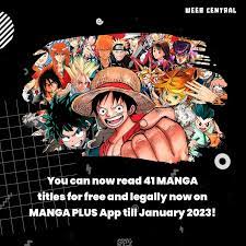 Manga Plus App by Shueisha has made all English chapters of 41 Manga Series  including Jujutsu Kaisen, SPY x FAMILY, Kaiju No.8 and more… | Instagram