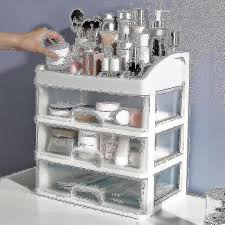 makeup organizer drawers plastic