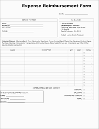 Reimbursement Request Form Income Tax Format Or Expense