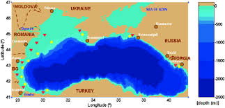 Black Sea Depth Map Related Keywords Suggestions Black