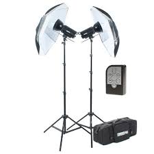 Sdx Series 400ws 2 Light Studio Flash Kit With Remote 33 With Images Photography Lighting Kits Umbrella Portrait Photography Lighting