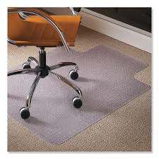natural origins chair mat with lip for
