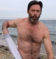 Jackman has won international recognition for his roles in major films, notably as superhero, period, and romance characters. Hugh Jackman Goes Shirtless For Freezing New Year S Day Polar Bear Plunge In The Atlantic Ocean Aktuelle Boulevard Nachrichten Und Fotogalerien Zu Stars Sternchen