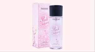 febble pink sakura makeup fixing spray