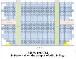 Seating Chart Alberta Bair Theater Official Website