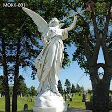 Large Marble Garden Angel Statue