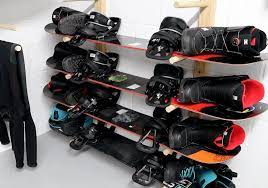 Snowboard Storage Rack Free Design