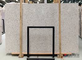 Ts667769 terrazzo resin marble's clean look and incredibly smooth surfaces make it by far one of the most refined and widely sought after types of natural stone in the world. Terrazzo Artificial Stone Beige Color Big Slabs