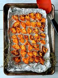 grilled sweet potatoes in foil paleo