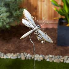 Dragonfly Garden Stake Garden Stakes