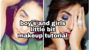 boy and makeup tutorial s