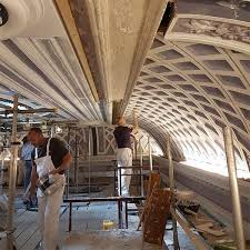 securing plaster ceilings