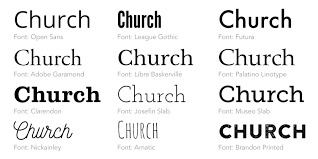 Simple Church Branding Part 3 Fonts Say More Than You