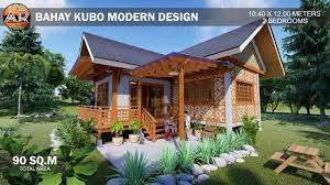 bahay kubo modern design 2 bedrooms