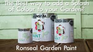 ronseal garden paint for sheds