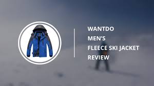 Wantdo Mens Mountain Fleece Ski Jacket Review Norway