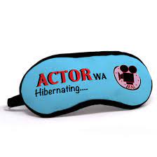 Buy Indigifts Love Gifts For Boyfriend Actorwa Hibernating Quote Printed  Blue Eye Mask 7.8X3.3 inches - Valentine Gift For Boyfriend, Boyfriend  Gifts, Valentine Day Gift, Husband Birthday Online at Low Prices in