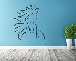 Lovely Horse Wall Decal Animal Stickers