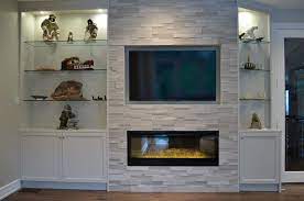 Wall Units With Fireplace
