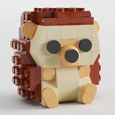 lego hedgehog toy by legotruman 3d