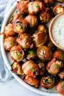 bacon wrapped brussels sprouts