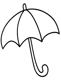 Download] Tranh tô màu cho bé 2 – 3 tuổi | Umbrella coloring page, Umbrella  template, Coloring pages