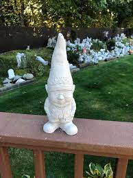 Cement Biker Gnome Boy Gnome Statue