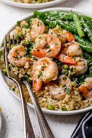 30 minute shrimp peas and rice a