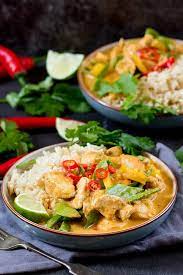 Easy Healthy Thai Red Curry gambar png