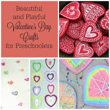 So i found 35+ activities perfect for celebrating valentine's day with toddlers and preschoolers. Beautiful And Playful Valentine S Day Crafts For Preschoolers How Wee Learn