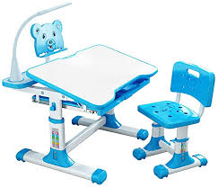 Rectangular writing desk with drawers. Study Tables And Chairs Childrens Study Desk Blue 23 62inches 15 75 Inches Writing Desk And Chair Set Can Be Raised And Lowered Kids Furniture Chairs Seats