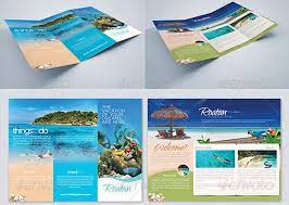10 beautiful trifold travel brochure