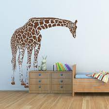 Giraffe Big Wall Decal By Artollo