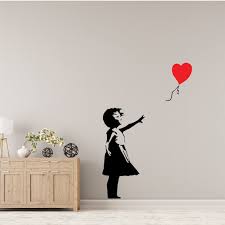 Banksy Balloon Girl Iconic Wall Art For