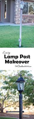 outdoor lamp posts