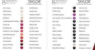 Betty Nails Morgan Taylor Color Chart