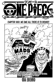 One piece chapter 1069 online