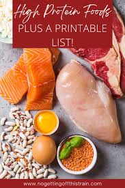 list of high protein foods plus