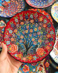 Decorative Wall Plate Handmade Turkish