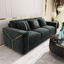 three seater fabric sofa at rs 118000