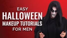 easy halloween makeup tutorials for men