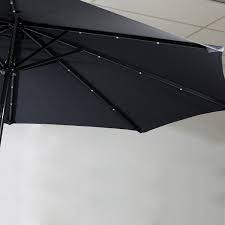 bb b outdoor umbrella with solar light